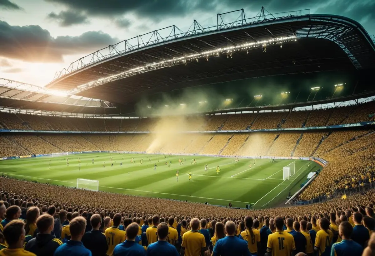 Från division 2 till landslaget illustration