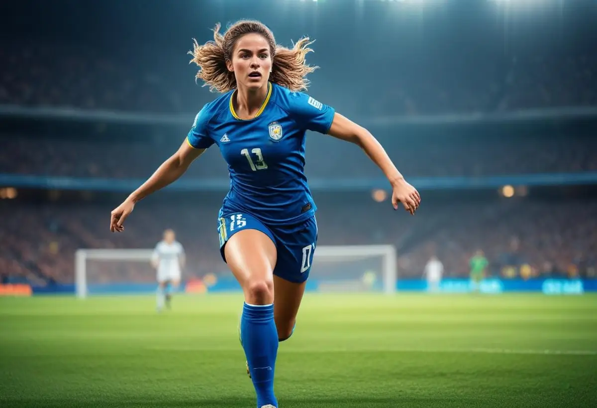 Kosovare Asllani och kärleken illustration