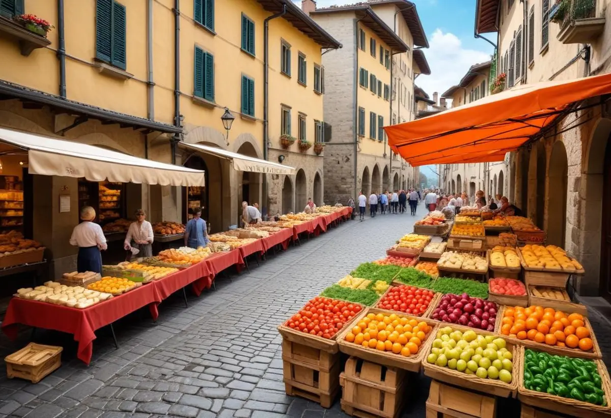 Upplev en smakfull matvandring i Bergamo illustration
