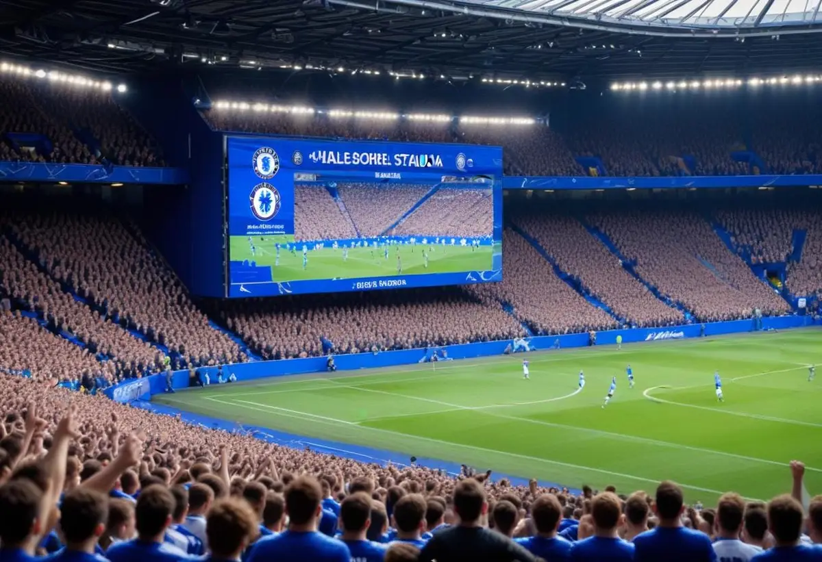 Chelsea klättrar i poängställningen och är på gång illustration